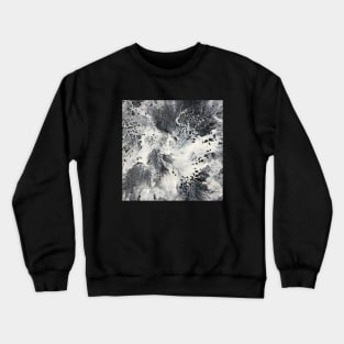 water texture Crewneck Sweatshirt